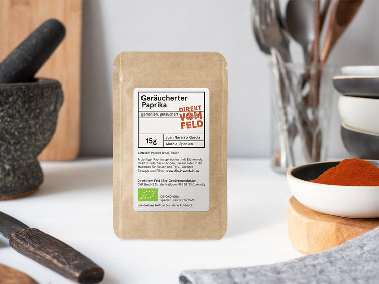 Geräucherter Paprika - Direkt vom Feld