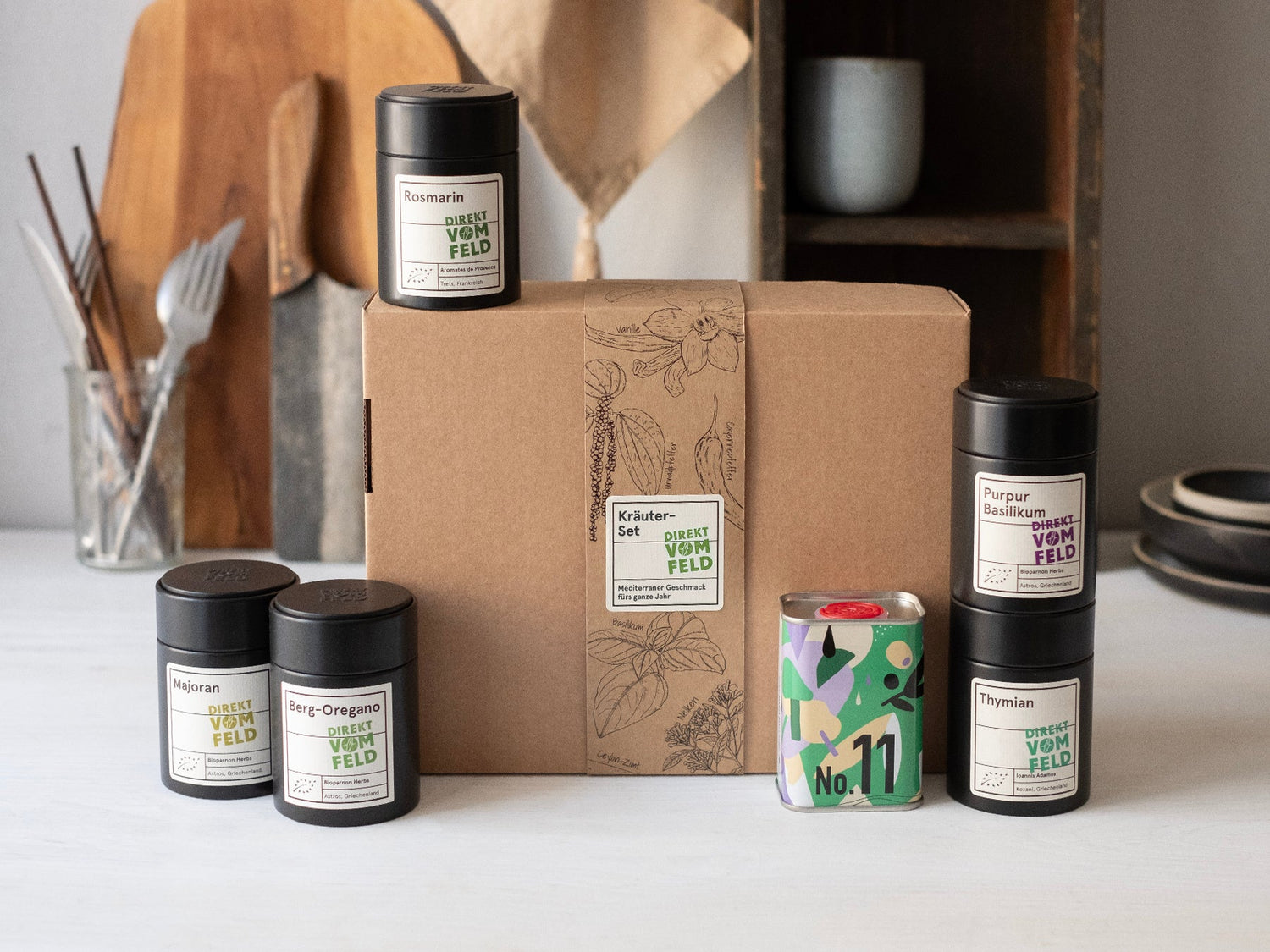 Mediterranes Kräuter - Set - Direkt vom Feld