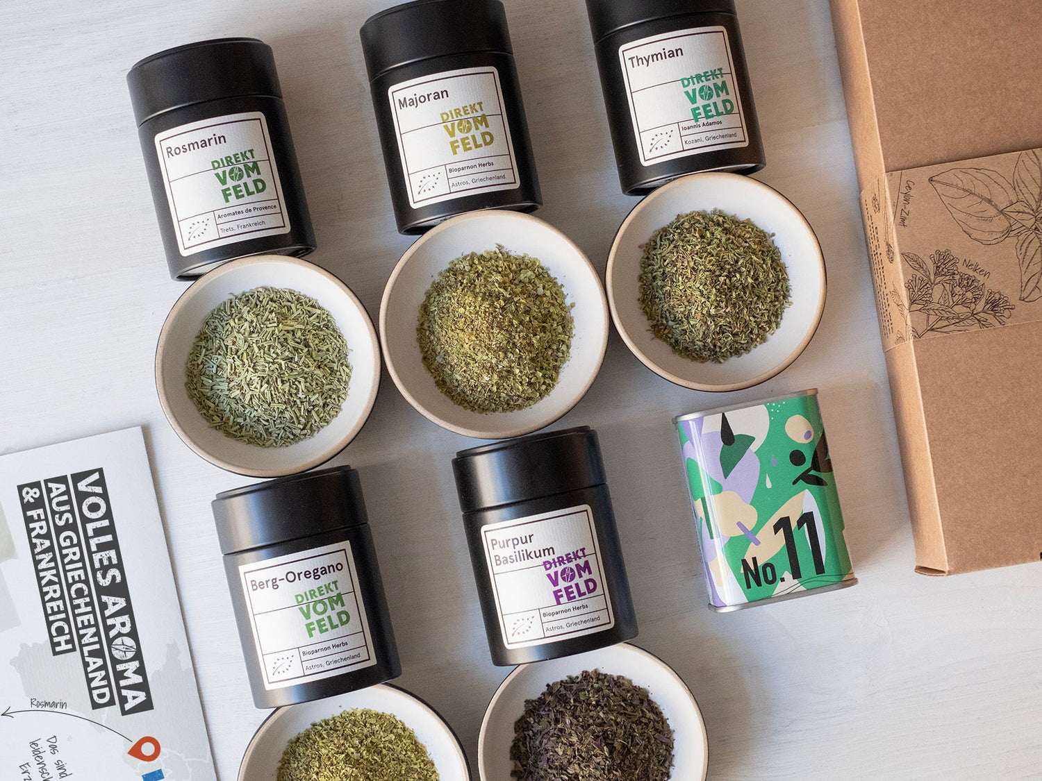 Mediterranes Kräuter - Set - Direkt vom Feld