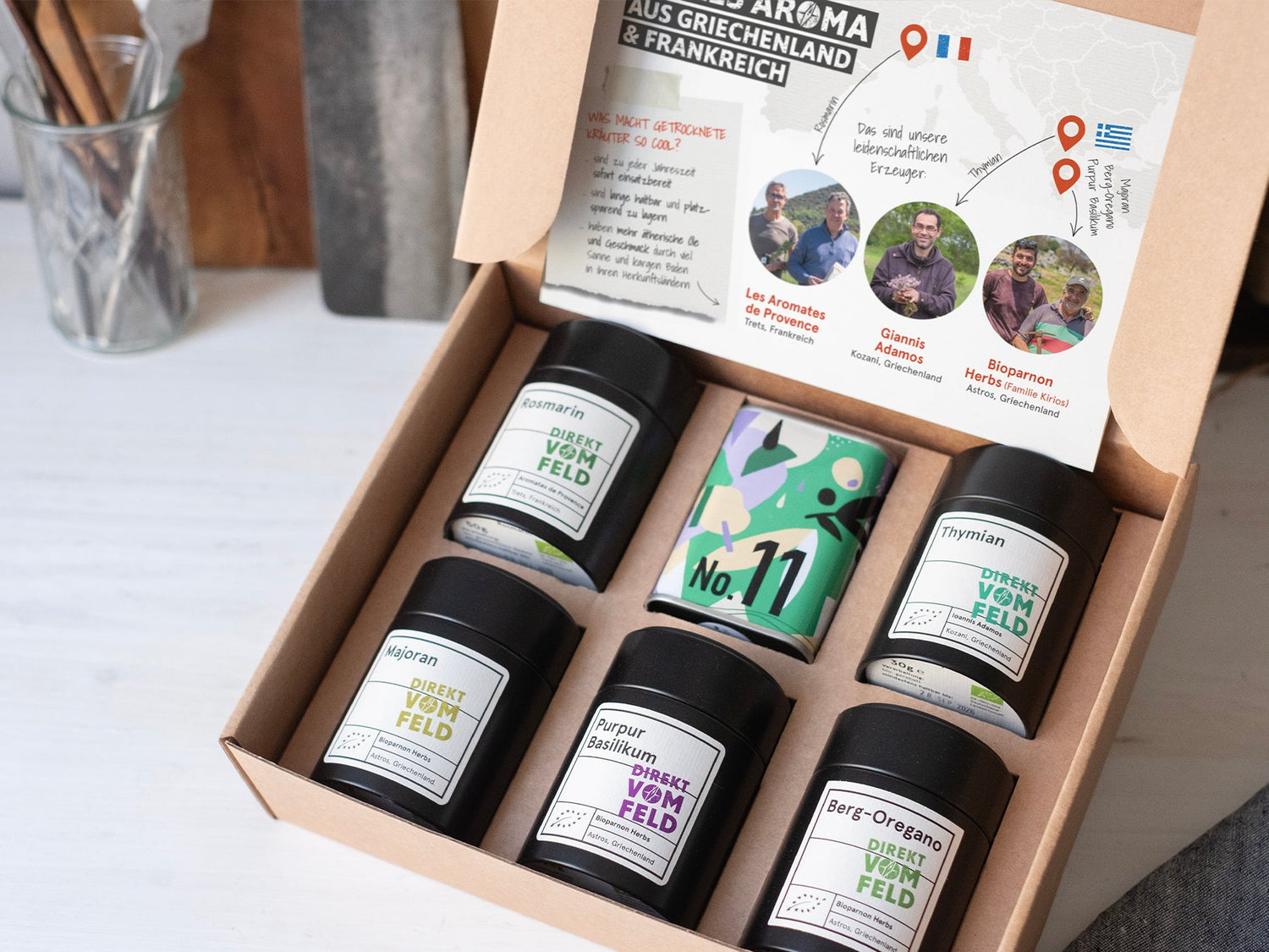 Mediterranes Kräuter - Set - Direkt vom Feld