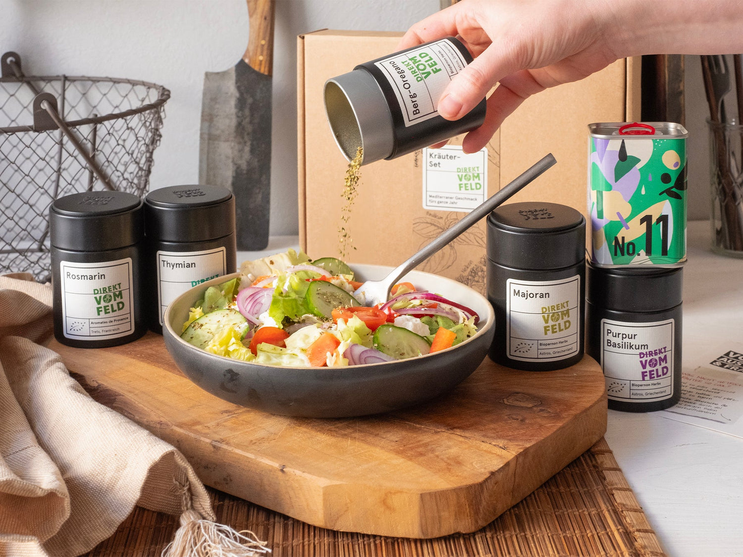 Mediterranes Kräuter - Set - Direkt vom Feld