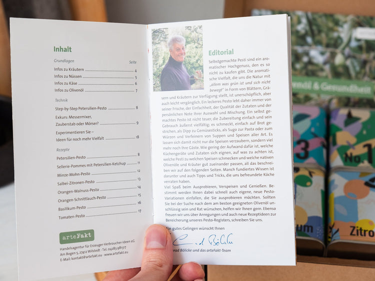 Olivenöl - Probierset - Direkt vom Feld