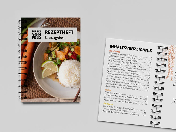 Würziges Kompendium - Rezepte für den Alltag - Direkt vom Feld