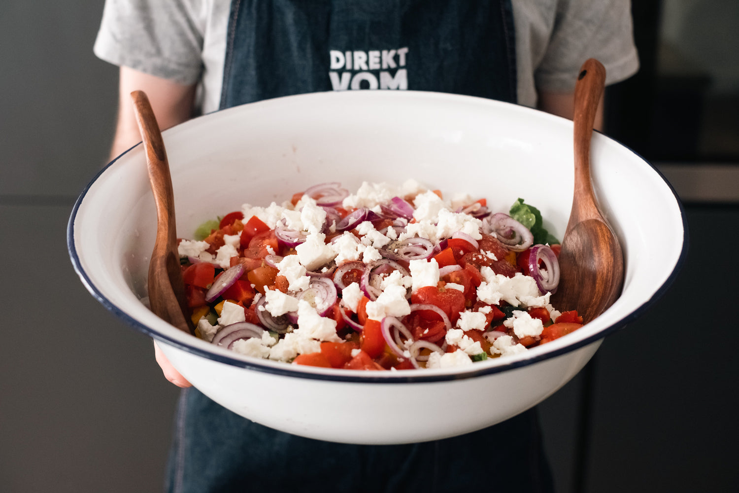 Bauernsalat mit Bio Berg-Oregano - Direkt vom Feld