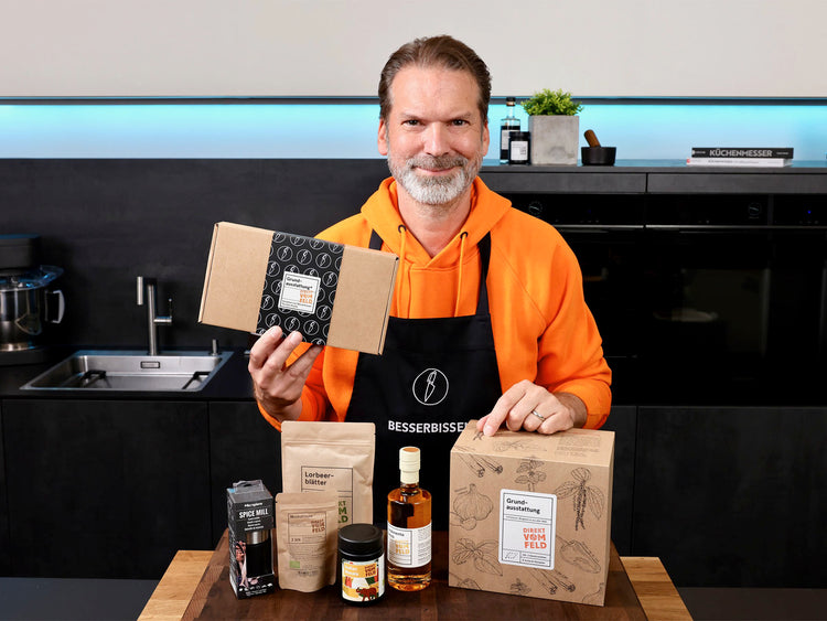 Besserbissen aka Torsten Kluske mit der Grundausstattung+