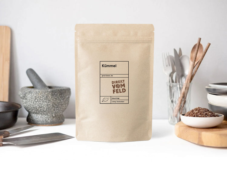 Kümmel Nachfüllpack Groß 400 g | Biogewürze Direkt vom Feld