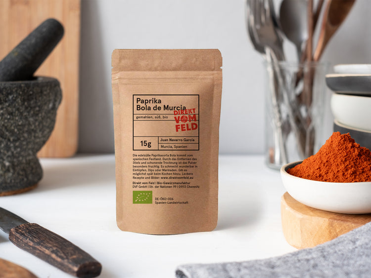 Probiertüte Paprika Bola de Murcia | Biogewürze Direkt vom Feld