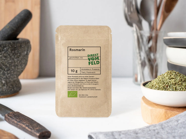 Rosmarin Probiertüte | Biogewürze Direkt vom Feld