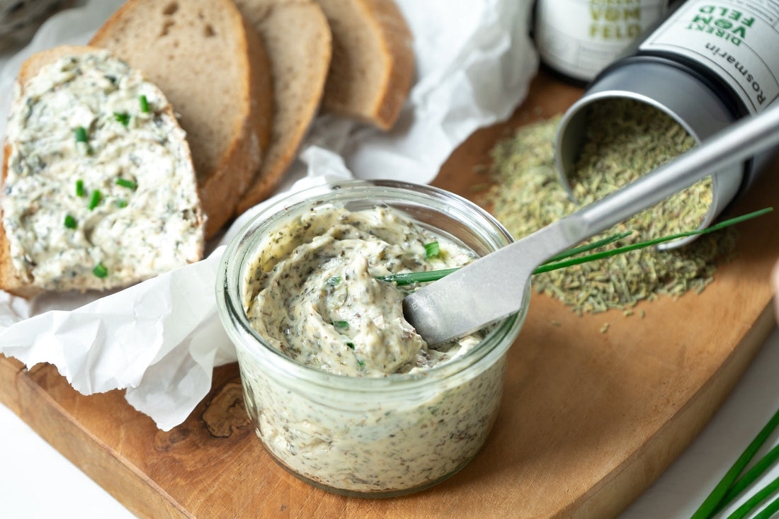 Selbstgemachte Kräuterbutter
