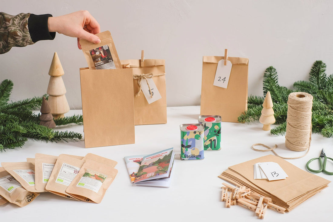 DIY: Fülle einen würzigen Adventskalender - Direkt vom Feld
