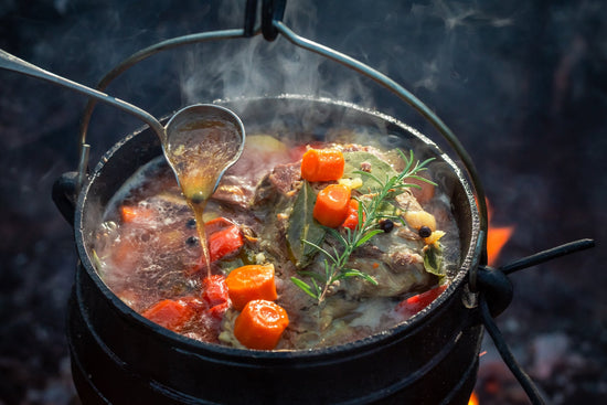 Hähnchengulasch mit Paprika und Thymian - Direkt vom Feld