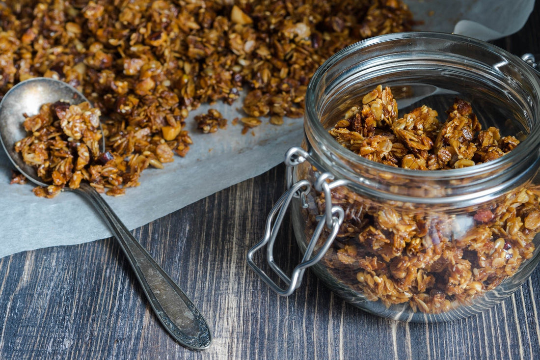 Kurkuma-Zimt-Granola - Direkt vom Feld