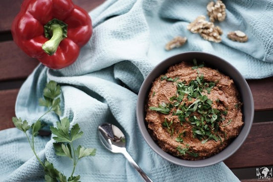 Paprika-Walnuss-Dip - Direkt vom Feld