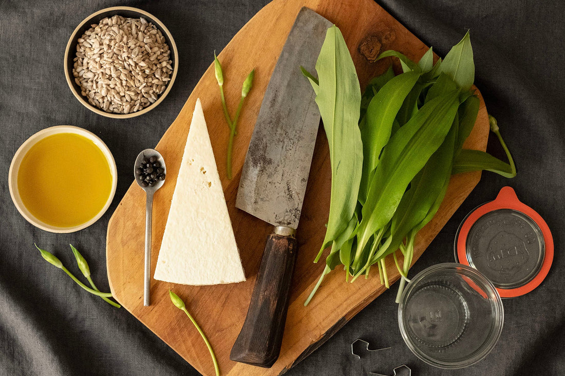 Pesto Baukasten - mit 5 Zutaten zum perfekten Pesto - Direkt vom Feld