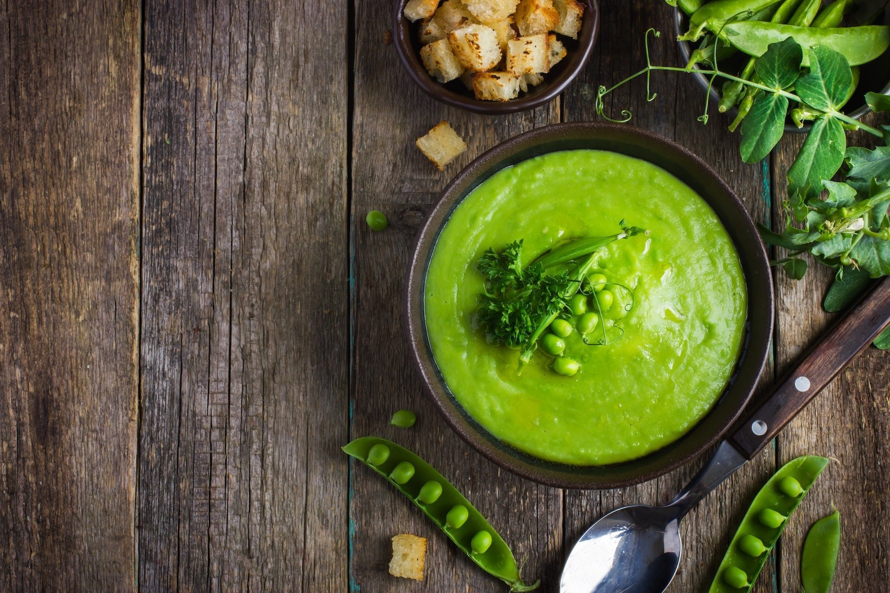 Erbsen-Kokos-Suppe | Rezepte | Direkt vom Feld