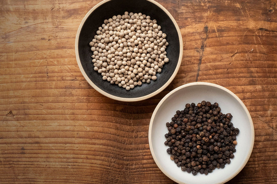 Was ist der Unterschied zwischen Weißem und Schwarzem Pfeffer? - Direkt vom Feld