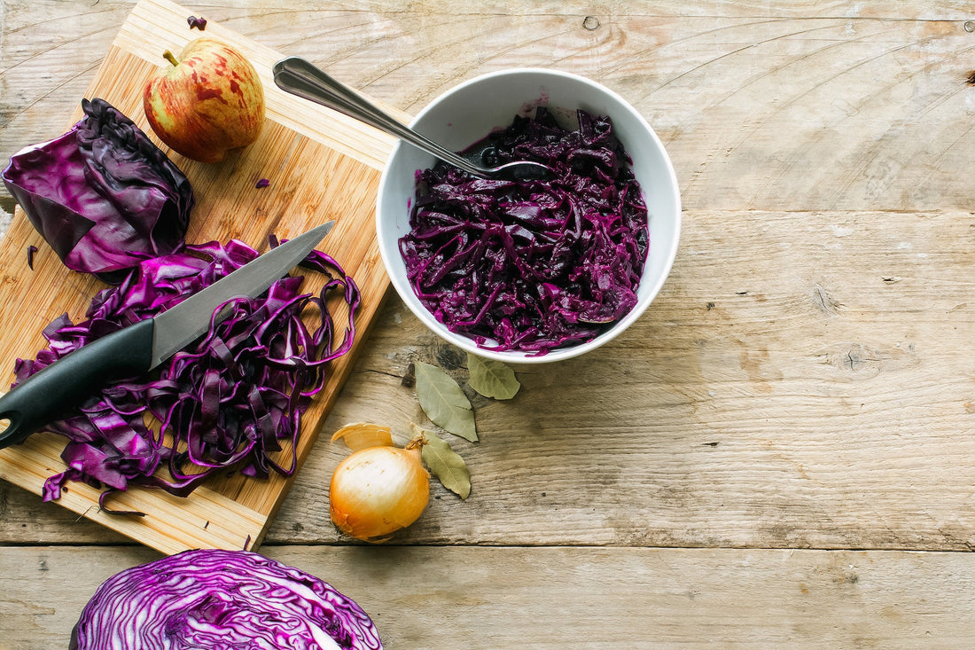 Weihnachtliches Apfel-Rotkraut - Direkt vom Feld