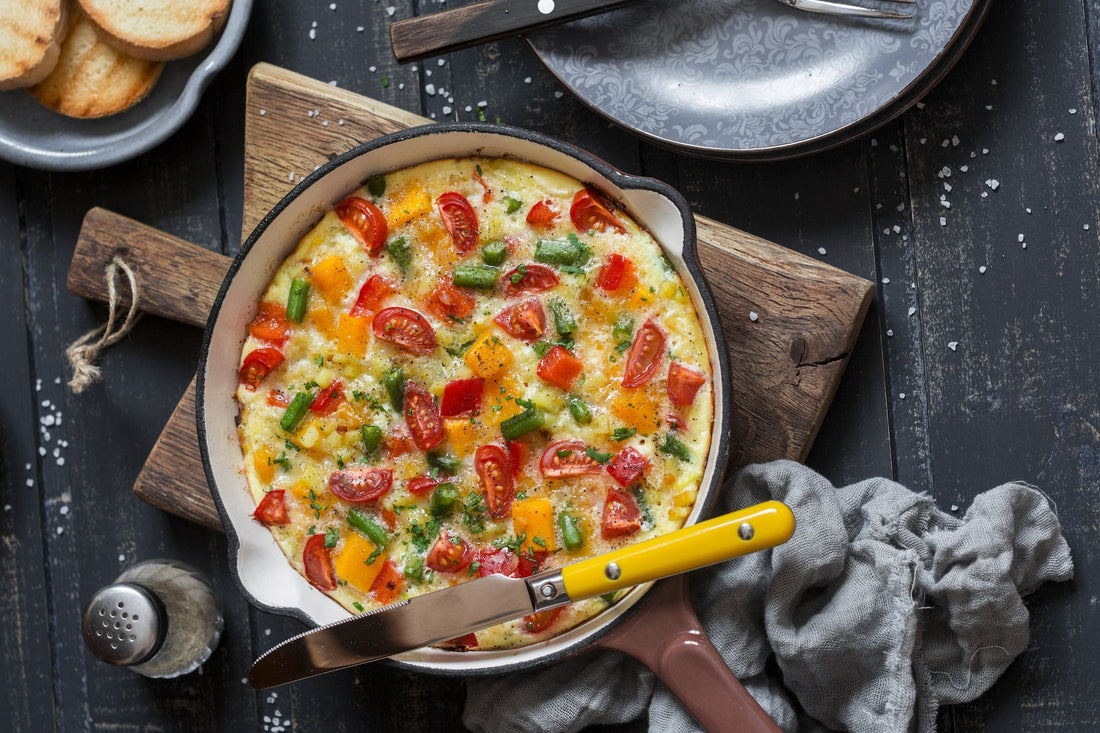 Würzige Frittata mit Paprika Tap de Cortí - Direkt vom Feld