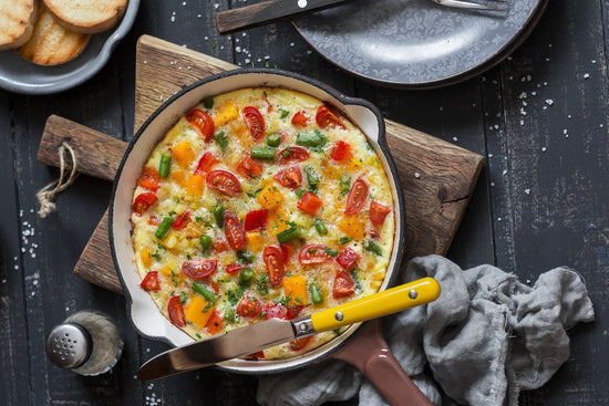 Würzige Frittata mit Paprika Tap de Cortí - Direkt vom Feld