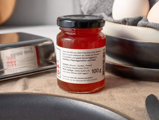 Baskischer Chili Gelee - Direkt vom Feld