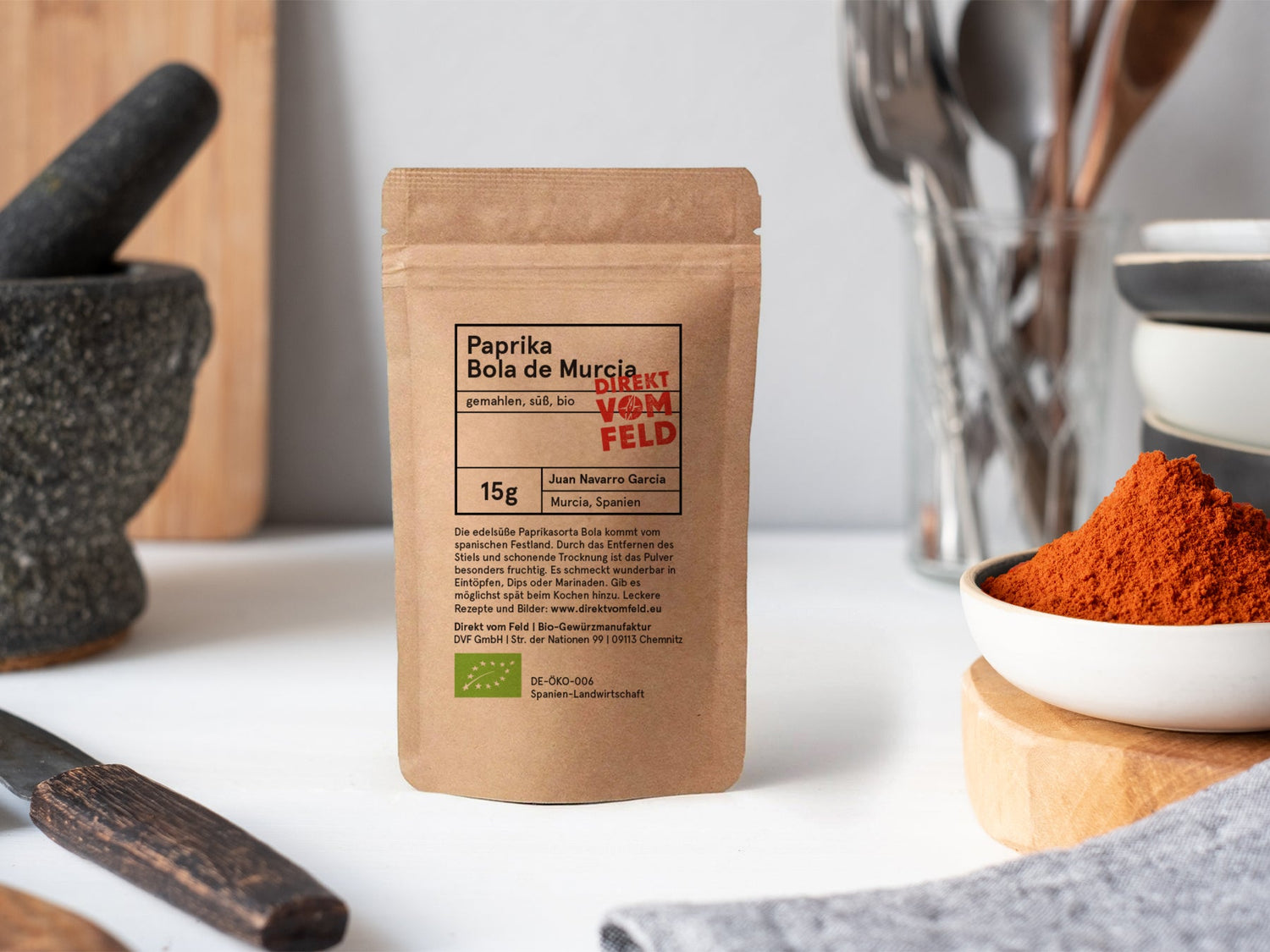 Paprika Bola de Murcia - Direkt vom Feld