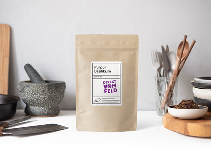 Purpur - Basilikum - Direkt vom Feld