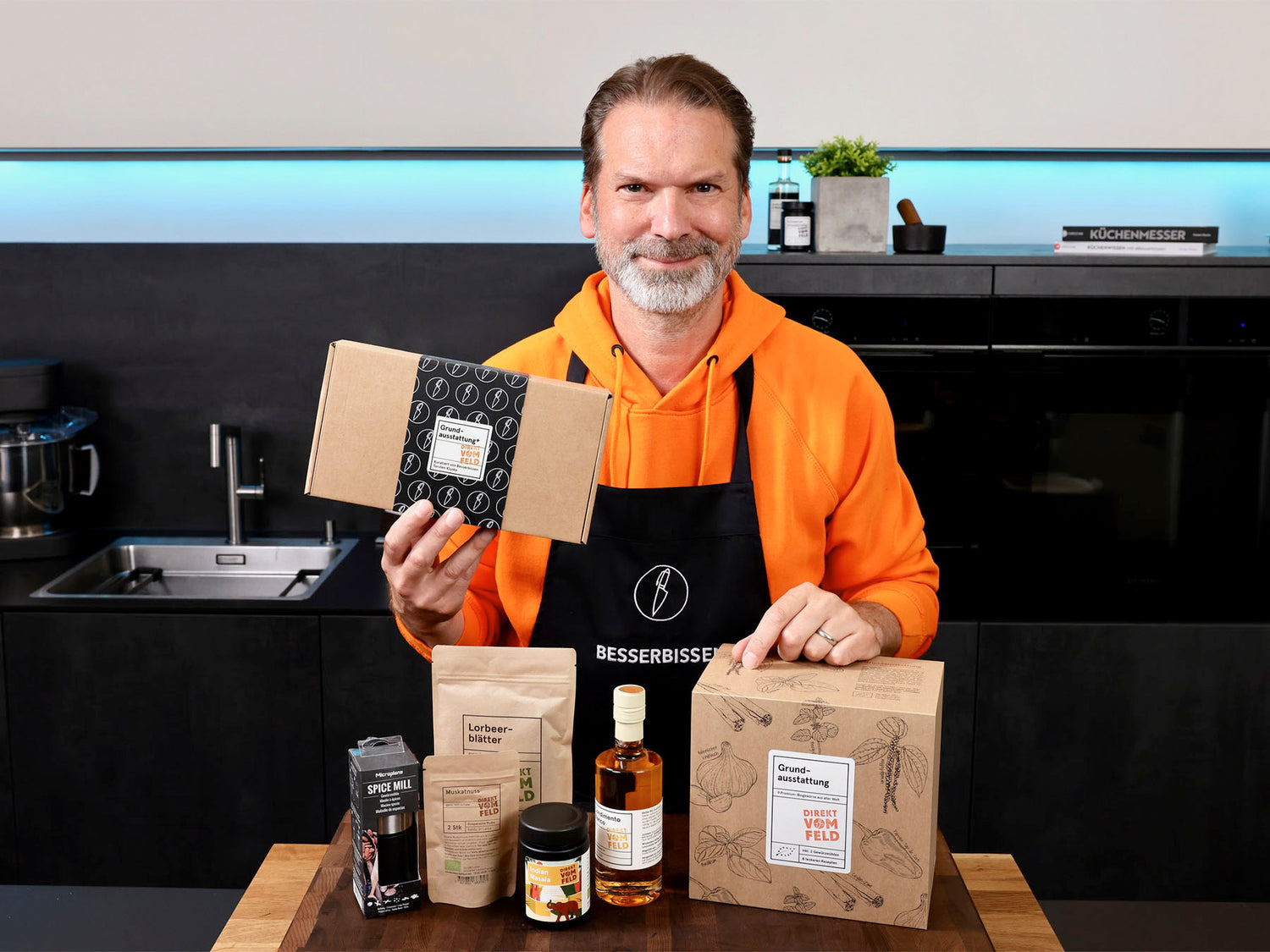 Besserbissen aka Torsten Kluske mit der Grundausstattung+