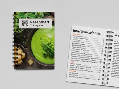 Rezeptheft - Direkt vom Feld