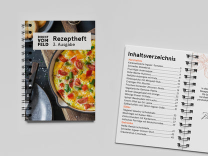 Rezeptheft - Direkt vom Feld