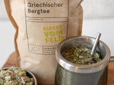 geschnittener Griechischer Bergtee | Direkt vom Feld in Griechenland