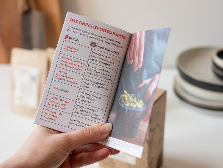 Gewürzreiseführer mit Gewürzhintergrundwissen, Rezepten und Wissen zum richtigen Umgang mit Gewürzen