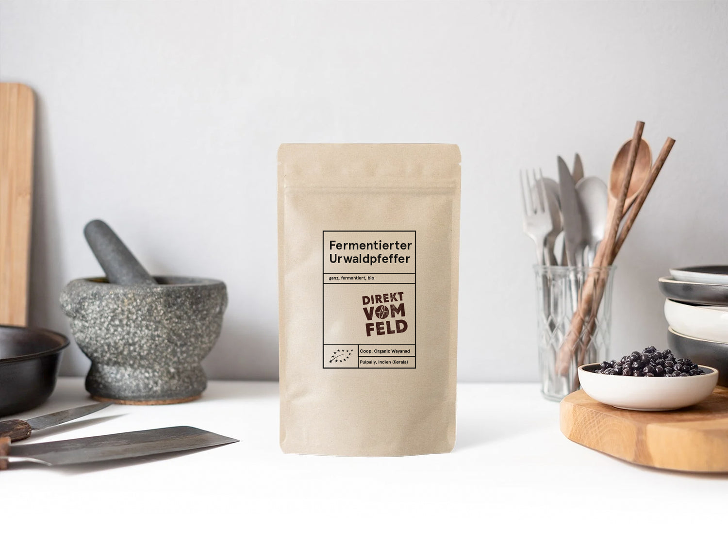 Fermentierter Urwaldpfeffer im Nachfüllpack | Biogewürze Direkt vom Feld