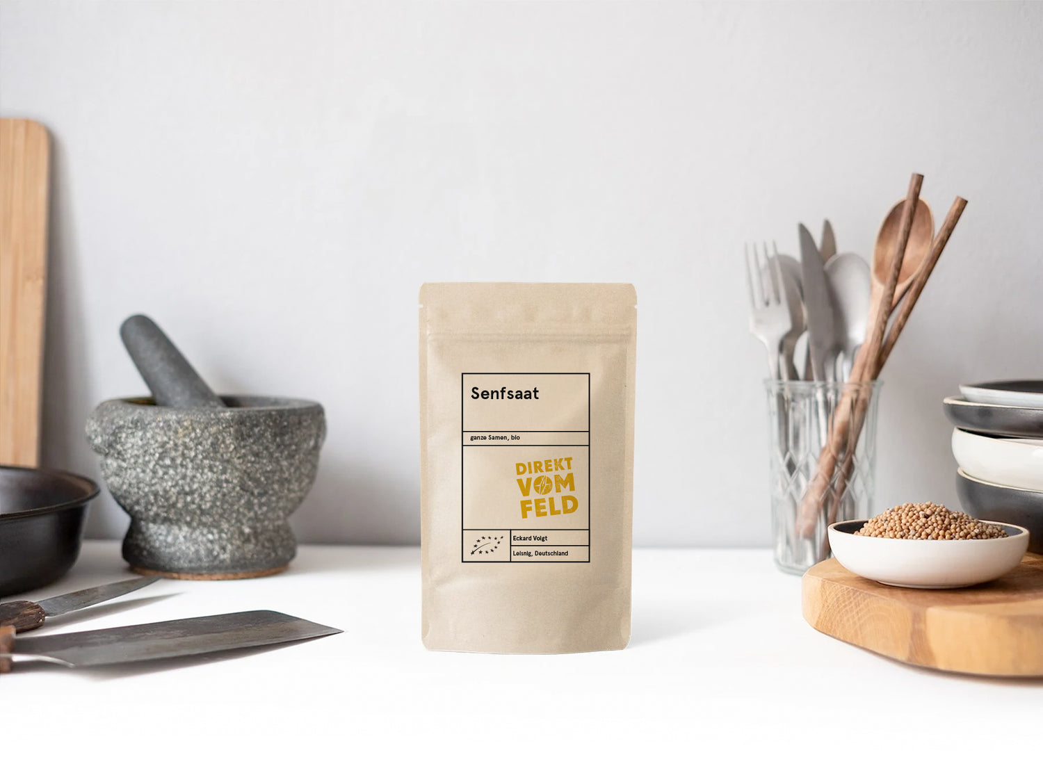 Senfsaat Nachfüllpack | Biogewürze Direkt vom Feld