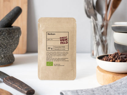 Nelken im Nachfüllpack | Biogewürze Direkt vom Feld