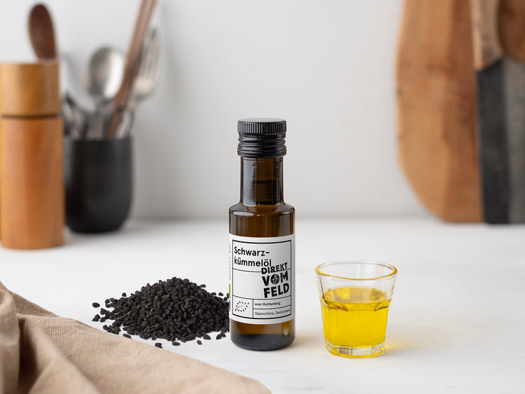 100 ml Bio-Schwarzkümmelöl | Hofmanufaktur vom Huttenberg