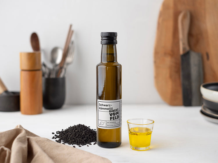 250 ml Bio-Schwarzkümmelöl | Hofmanufaktur vom Huttenberg