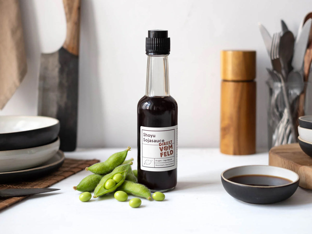 Bio-Shoyu Sojasoße von Ingo Wenzel | Direkt vom Feld
