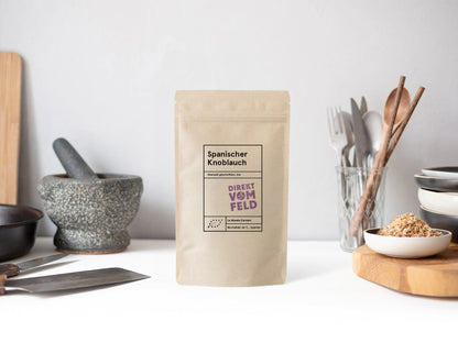 Spanischer Knobaluch Granulat | Biogewürze Direkt vom Feld
