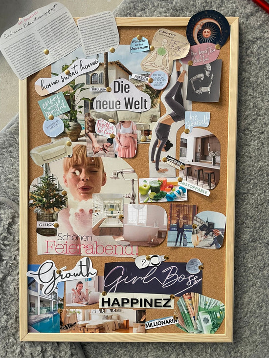 Visionboard Workshop 2026 - Happy Yoga meets Direkt vom Feld