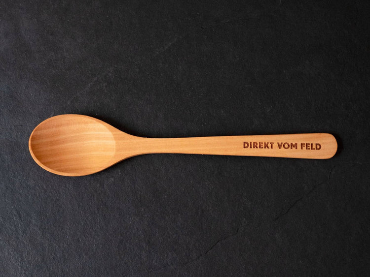 Kochlöffel aus Kirschholz - Direkt vom Feld