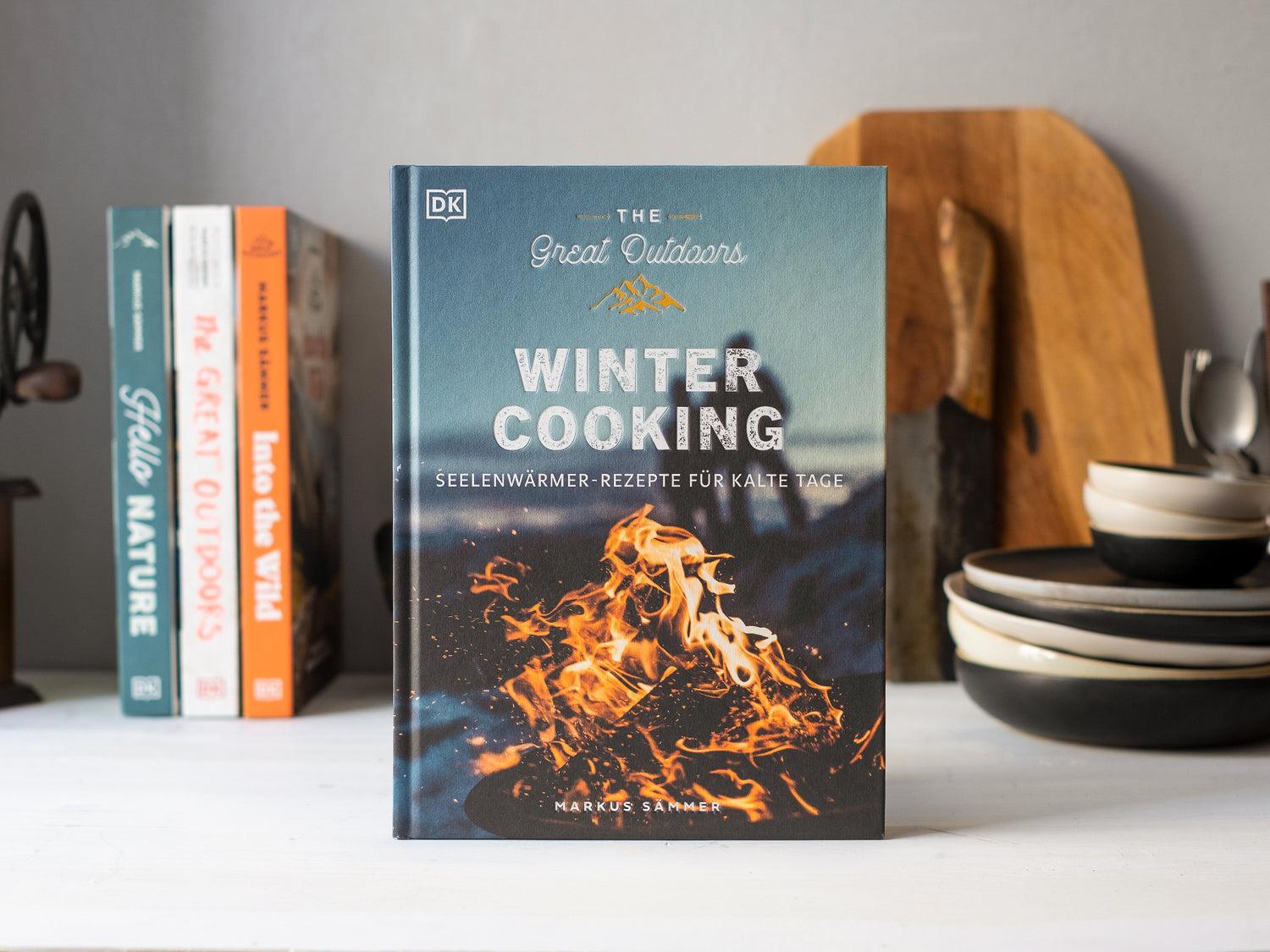The Great Outdoors - Winter Cooking - Kochbuch Frontseite | Direkt vom Feld, Bio Gewürze